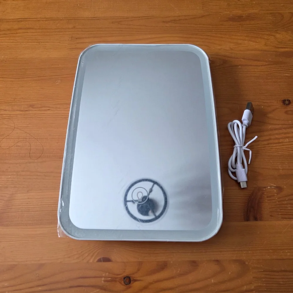 LED Table Mirror - 3 Light Options